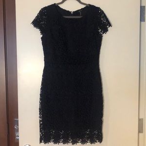 Soprano navy blue lace dress